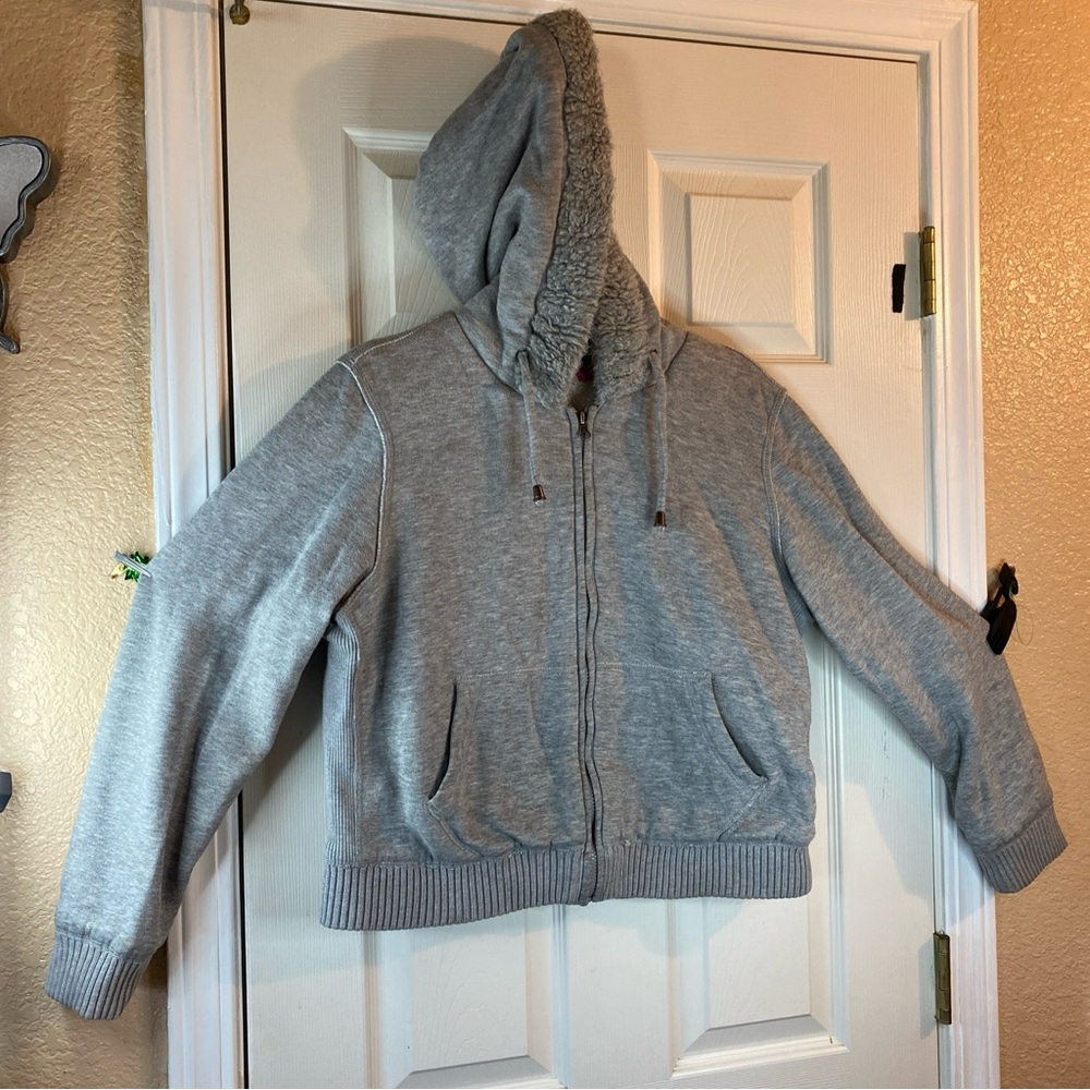 Personal Identity Women XL EXTRA LARGE Hoodie Sweatshirt Fleece Full Zip Pockets